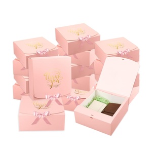Explosive Custom Premium Luxury Coated <b>Paper</b> Gift Packaging Box With Customized Ribbon - Product Image 1