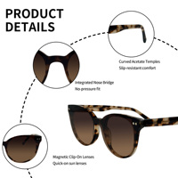 Unisex Custom Logo Polarized Anti-Radiation Driving Sunglasses with % UV Protection Lightweight Durable for Day Night Use