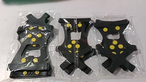 <span class=keywords><strong>Crampons</strong></span> antidérapants pour le sport et la <span class=keywords><strong>course</strong></span> <span class=keywords><strong>à</strong></span> <span class=keywords><strong>pied</strong></span>, 10 pointes en acier, en silicone, pour la <span class=keywords><strong>neige</strong></span> et la glace, pour une meilleure traction sur glace et <span class=keywords><strong>neige</strong></span> - Product Image 6