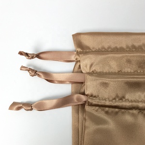Sac à cordon personnalisé en satin doux et soyeux pour le rangement de cheveux, bijoux, cosmétiques et <span class=keywords><strong>sous</strong></span>-vêtements, emballage cadeau, <span class=keywords><strong>bonnet</strong></span> - Product Image 2