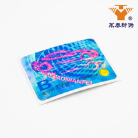 Impression personnalisée, impression de logo invisible UV, estampage à chaud holographique, carte PVC de sécurité, carte de membre