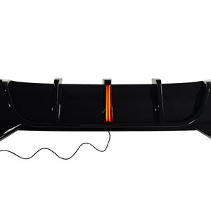 Materiale PP di alta qualità per 20-25 serie 4 G22 tipo di competizione diffusore labbro posteriore con luce a LED - Product Image 2