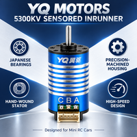 1528 Motor Inrunner Sensor 6200KV 111W 15A 2S Untuk Mobil Model Hobi Balap Drift Mini Rc Skala 1:27