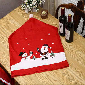 Vente en gros de housses de table et de chaises pour la décoration de Noël 2025, pour les fêtes et les dîners - Product Image 4