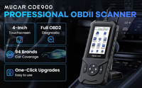 Escáner OBD2 para Auto MUCAR CDE900, Lector de Códigos de Diagnóstico del Sistema de Motor, Airbag, ABS y TCM, Herramienta de Diagnóstico para Autos con Actualización WIFI