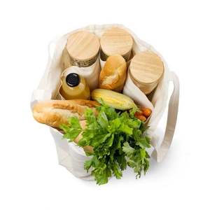 Bolso grande de algodón con 6 bolsillos interiores grandes - Product Image 5