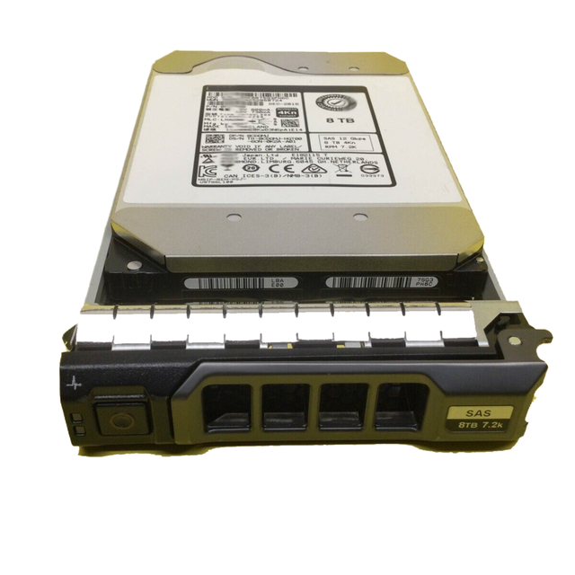 CDDMJ  8TB HDD SAS 7.2k 3.5" 12G 4Kn Hard Drive for New Server