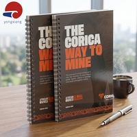 Carnet à spirale personnalisé à couverture souple, journal quotidien, impression promotionnelle pour cadeau d'entreprise, écriture au bureau, OEM en gros