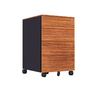 Commercial Modern <b>Metal</b> Workshop Furniture 3 Drawer Steel Pedestal Mobile- Rolling <b>Filing</b> Storage <b>Cabinet</b> Locker - Product Image 1