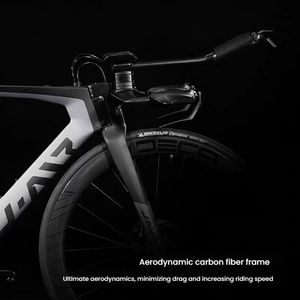 Vélo de route en carbone Shimano haute puissance, <span class=keywords><strong>triathlon</strong></span>, course, avec groupe de frein à disque hydraulique - Product Image 4