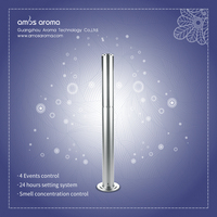 Diffuseurs en aluminium en gros, machine à parfum à distance, diffuseur d'arômes intelligent électrique réglable de haute qualité, sans eau, pour la maison