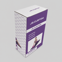 Custom Color CMYK Offset Printing Corrugated Cardboard Paper Packaging Box with Custom logo for Sports Accessories