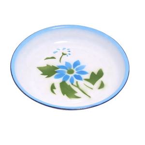 Assiette De Riz En Émail Déco Fleur Bon Marché - Product Image 2