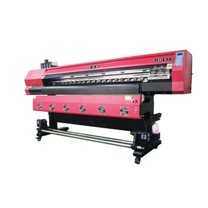 Impresora de inyección de tinta ecosolvente de alta velocidad de 2 cabezales para papel, 1.8 m, para tela de sublimación multicolor, aplicación en la industria agrícola, con motor - Product Image 5