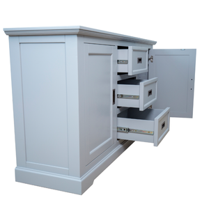 AMELINDA, Aparador de madera moderno, armario listo para montar, almacenamiento para el hogar, comedor, cocina, Bar, vendedor Popular para hoteles - Product Image 2