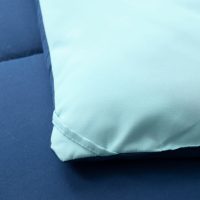 Ensemble de literie 7 pièces en microfibre pour hôtel : couette, oreillers, drap, coussin
