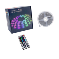 Bande lumineuse LED RGBIC pour téléviseur intelligent de 55 à 65 pouces, 12 V, contrôle par application, bande lumineuse LED de 16,4 pieds, synchronisation musicale, guirlandes lumineuses pour téléviseur et caméra