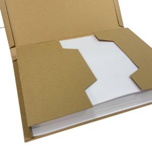 Sobre <span class=keywords><strong>de</strong></span> Papel Kraft Rígido con Inserto Corrugado, <span class=keywords><strong>Caja</strong></span> <span class=keywords><strong>de</strong></span> Envío Anti-Doblez para Libros, Álbumes, Impresiones - Product Image 3