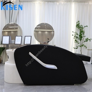 KISEN Head Spa <b>Bed</b> Salon Hair Washing Chair Water Circulation Head Spa Salon Equipment Intelligent Electric Massage Shampoo <b>Bed</b> - Product Image 3