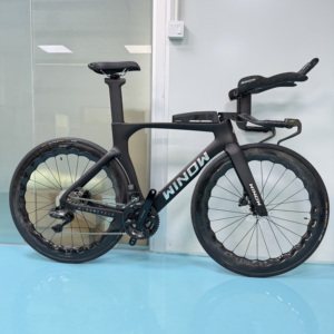 <span class=keywords><strong>Bicicleta</strong></span> de Triatlón y Carretera Winowsports 2026 Nueva Completa para Carreras, 24 Velocidades, con Grupo L-TWOO ER9 Di2, Pintura Crackle - Product Image 2