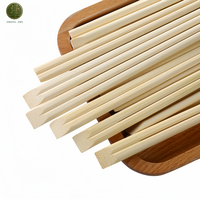 Baguettes jetables rondes en bambou emballées individuellement, impression de logo personnalisé pour la restauration, le sushi, la maison, le camping, la vente en gros
