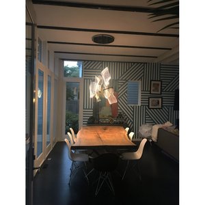 Thiết Kế Bắc Âu Hiện Đại Thiết Kế Mới Nghệ Thuật LED Thủy Tinh Mặt Dây Chuyền Ánh Sáng Đèn Chùm Cho Phòng Khách Biệt Thự Nhà Hàng - Product Image 5