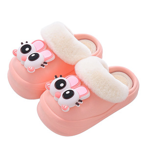 Pantuflas de Conejo de Algodón de Alta Calidad para Invierno, Diseño de Plataforma Antideslizante, Suaves, Cómodas y Ligeras para Bebés y Niños - Product Image 5