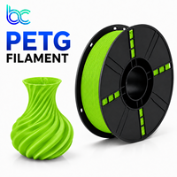 Filament d'imprimante 3D PETG 1,75 mm, bobine de 1 kg, pour prototypage, conception, ingénierie, studio