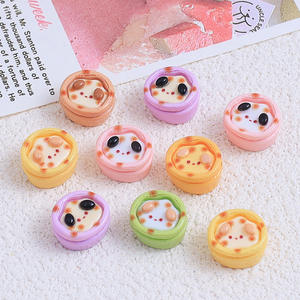 มินิชชาช่าเอ้กทาร์ต ของเล่นอาหารการ์ตูน อุปกรณ์ตกแต่งเครื่องประดับ DIY กาวครีมเรซิ่น อุปกรณ์ตกแต่งขนาดเล็ก กิ๊บติดผม วัสดุทำมือ - Product Image 4