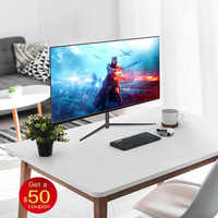 Harga Murah gratis Sync 32 "2560*1440 1920*1080 144hz 165hz 240hz 250cd/m2 datar 32 inci 1ms 4k Pc Led Gaming Monitor