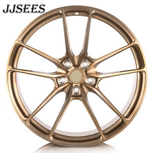 Rines JJSEES Personalizados de Aleación Forjada en Oro 5x114.3 5x127 5x112 Monobloque 17 <span class=keywords><strong>18</strong></span> 19 20 22 Pulgadas para <span class=keywords><strong>Mercedes</strong></span> C63 <span class=keywords><strong>AMG</strong></span> R8 RS3 RS4 - Product Image 1