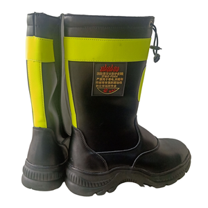Bottes de protection haute performance pour la lutte contre les incendies et le sauvetage, ignifuges, antidérapantes, imperméables, antistatiques, sur mesure - Product Image 3