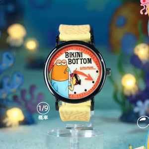 Caja Sorpresa de Relojes de Anime <span class=keywords><strong>Bob</strong></span> <span class=keywords><strong>Esponja</strong></span> y sus Amigos, 100% Originales, 9 Piezas/Set, Juguetes de Reloj de Dibujos Animados <span class=keywords><strong>Kawaii</strong></span>, Regalos para Niños - Product Image 3