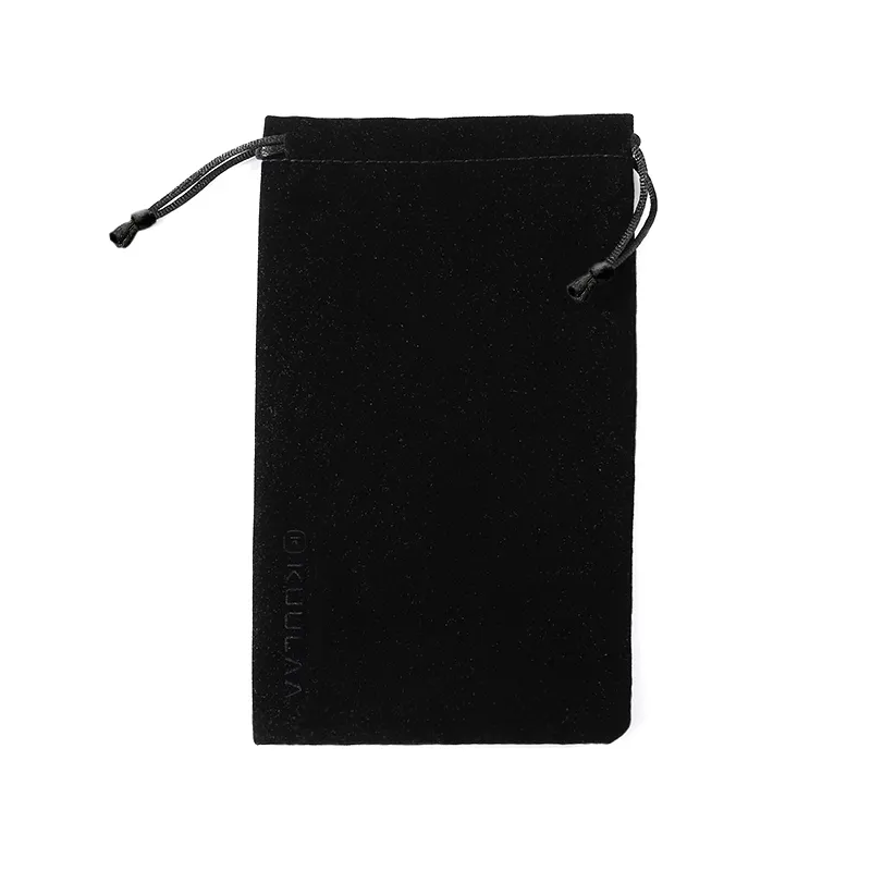 Kuulaa Mode Hoge Kwaliteit Professionele Custom Power Bank Fluwelen Bag Pouch Mobiele Telefoon Pouch Flanel Telefoon Tas