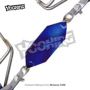 Échappement Racing Track sans valve pour Mclaren 720S 4.0 2017-2019 Titanium Straight Pipe Axle Back Active Sound Exhausted System - Product Image 6