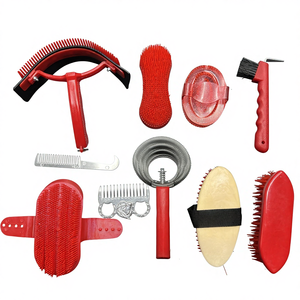 Juego de Herramientas Profesionales para el Cuidado y Limpieza de Caballos con Bolsa de Transporte - Product Image 2