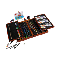 Offres promotionnelles : Superbe ensemble de marqueurs artistiques professionnels 175 pièces, boîte de dessin, pastels à l'huile géants écologiques Xingxin