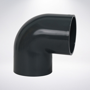 Fournisseur de l'industrie Raccord de tuyau d'alimentation en eau industrielle chimique en <span class=keywords><strong>PVC</strong></span> <span class=keywords><strong>coude</strong></span> à 90 <span class=keywords><strong>degrés</strong></span> - Product Image 2