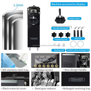 Máquina mezcladora <span class=keywords><strong>de</strong></span> helados, congelador <span class=keywords><strong>de</strong></span> yogur congelado, sabores, máquina expendedora suave multifunción, máquina <span class=keywords><strong>de</strong></span> helados suaves <span class=keywords><strong>Mcdonalds</strong></span> - Product Image 6