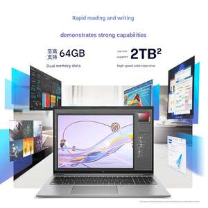 Nouveau PC portable professionnel AI ZBook Firefly 16 G11 2026 en gros, Intel Core Ultra 7, 16 Go DDR5, SSD 1 To, station de travail mobile OLED en métal - Product Image 3