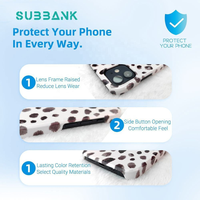 Casing HP Subbank Factory Magnet 3D Sublimation Coated PC  Blank untuk iPhone 14/15/16 Pro Max Plus, Cover HP Tipis