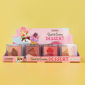 Fard à joues de maquillage rose multicolore, personnalisez votre marque privée, faites la navette <span class=keywords><strong>pas</strong></span> <span class=keywords><strong>cher</strong></span>, vente en gros - Product Image 4