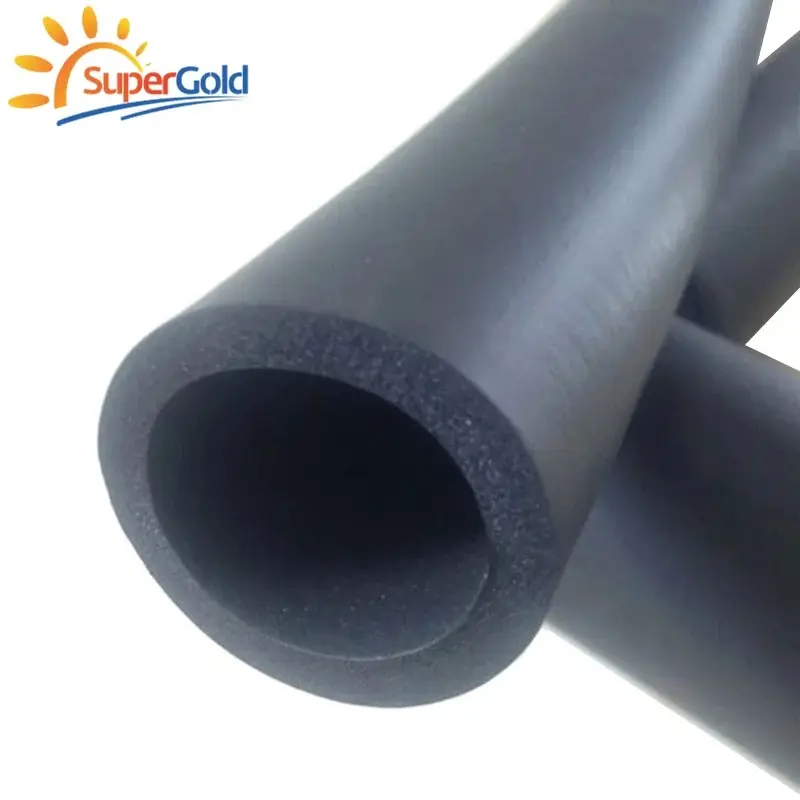 Supergold HVAC NBR đóng cửa di động đàn hồi Nitrile cao su ống điều hòa không khí ống bọt cao su cách nhiệt ống