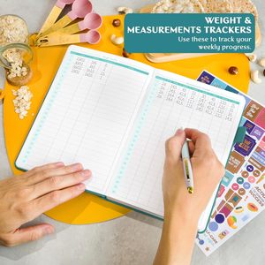 Libro di Ricette Familiari da Scrivere, Rilegatura a Spirale, Crea il Tuo Libro di Cucina Fai-da-Te con 90 Pagine (Interno Vuoto, 16,5 x 21 cm) - Product Image 6