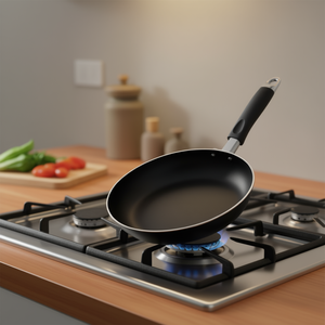 Better Chef Sartén de aluminio de 12 pulgadas con revestimiento antiadherente de PTFE para estufas de gas e inducción - Product Image 2