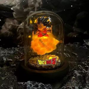 Venta al por mayor de fábrica: Nueva luz nocturna LED de Goku Saiyan con inducción magnética, figura pequeña de <span class=keywords><strong>anime</strong></span> de PVC flotante, accesorios para dormitorio. - Product Image 6