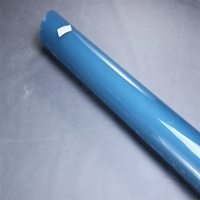 Film souple en PVC super transparent en rouleaux, film protecteur antistatique transparent en PVC, autocollant en rouleau pour nappe