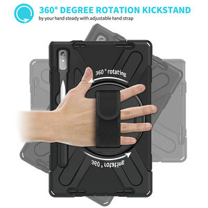 Pare-chocs Silicone Heavy Duty Tablet Case Pour <span class=keywords><strong>Lenovo</strong></span> <span class=keywords><strong>Tab</strong></span> <span class=keywords><strong>P11</strong></span> <span class=keywords><strong>Pro</strong></span> 11.2 Pouces 2022 TB-138FC/132FU Couverture Robuste Avec Bandoulière - Product Image 2