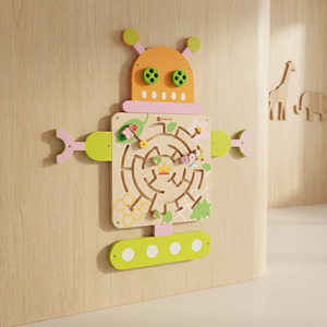 Tableau d'activités éducatif Montessori en bois Chenyou pour enfants de 2 <span class=keywords><strong>à</strong></span> 13 ans - Apprentissage des insectes et de la nature - Product Image 1