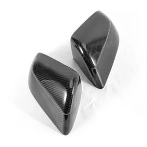 Oferta Especial para Model Y 2025: Cubiertas de Espejo de Fibra de Carbono Real, Tejido, Fácil Instalación, Carcasa Protectora para Espejos Laterales Exteriores - Product Image 2